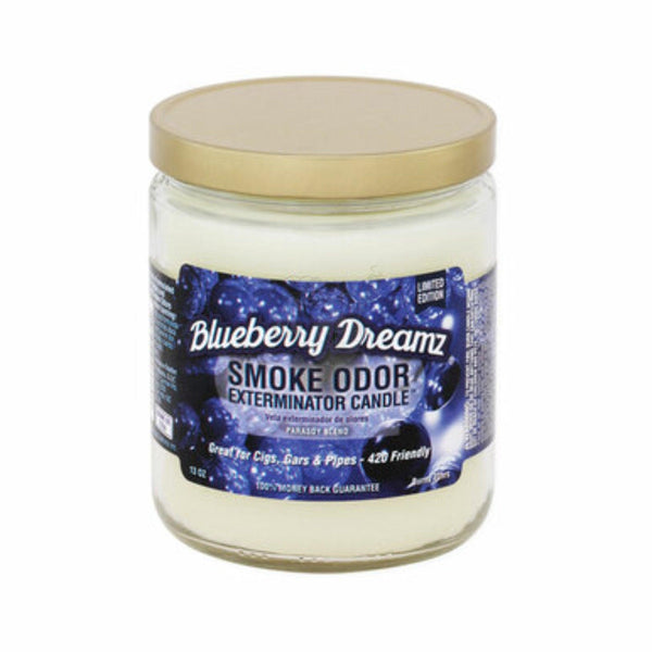 Smoke Odor Exterminator Candle - Blueberry Dreamz - SmokeTime