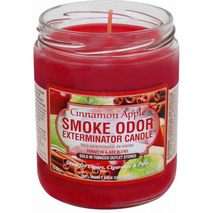 Smoke Odor Exterminator Candle - Cinnamon Apple - SmokeTime