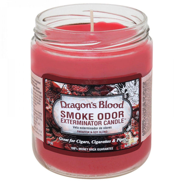 Smoke Odor Exterminator Candle - Dragon's Blood Candle - SmokeTime