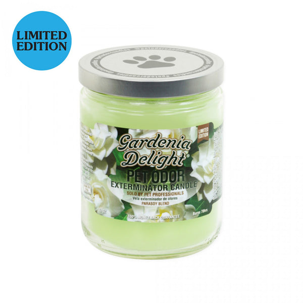 Smoke Odor Exterminator Candle - Gardenia Delight - SmokeTime