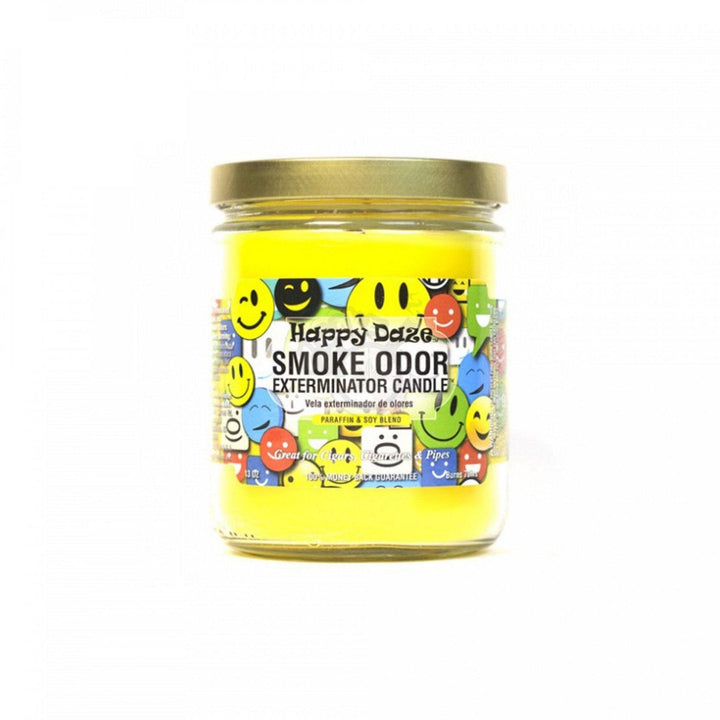 Smoke Odor Exterminator Candle - Happy Daze - SmokeTime