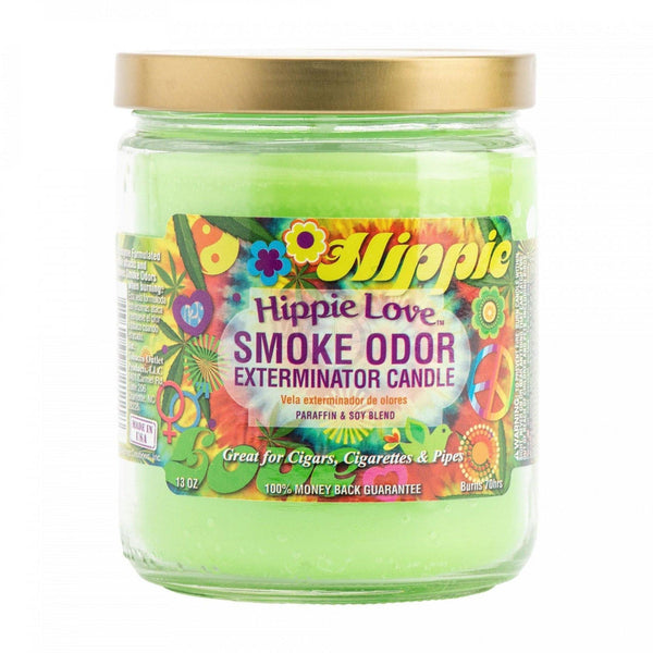 Smoke Odor Exterminator Candle - Hippie Love - SmokeTime
