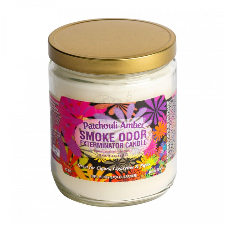 Smoke Odor Exterminator Candle - Patchouli Amber - SmokeTime