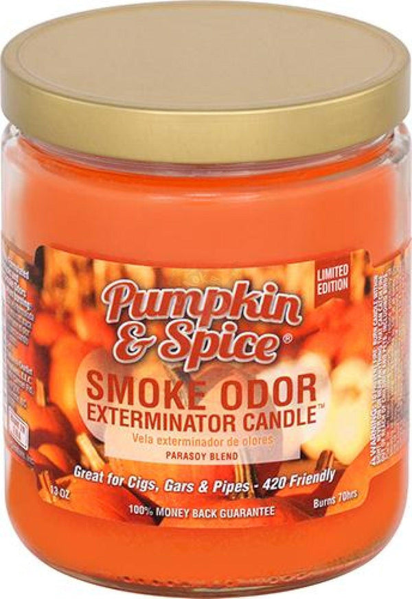 Smoke Odor Exterminator Candle - Pumpkin & Spice candle - SmokeTime