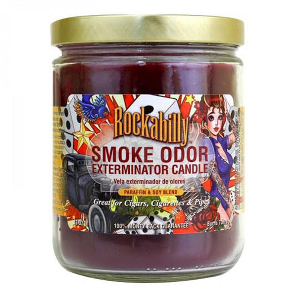 Smoke Odor Exterminator Candle - Rockabilly - SmokeTime