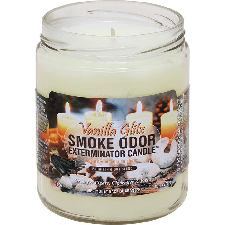 Smoke Odor Exterminator Candle - Vanilla Glitz Candle - SmokeTime