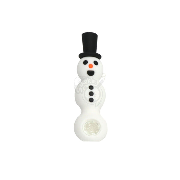 Snowman Silicone Hand Pipe - SmokeTime