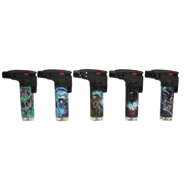 Soul Windproof Dual Ended Torch Lighter - Assorted Styles - SmokeTime