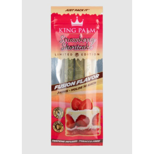 Strawberry Shortcake Mini King Palm Wraps - SmokeTime