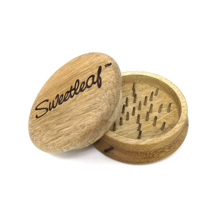 Sweetleaf 2" Wooden Grinder - SmokeTime