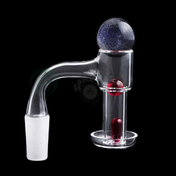 Terp Slurper Set With Glass Marble, Ruby Pearl & Pill - SmokeTime