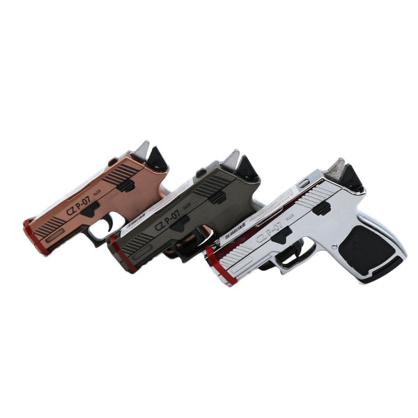 Triple Flame Gun Shaped Torch Lighter - SmokeTime