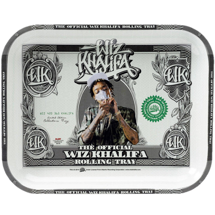 Wiz Khalifa Metal Rolling Tray - Large - SmokeTime