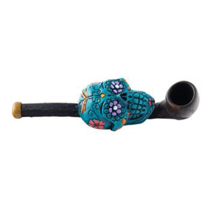 Wood Pipes With Hand Carved Designs - 10 Styles Available - SmokeTime
