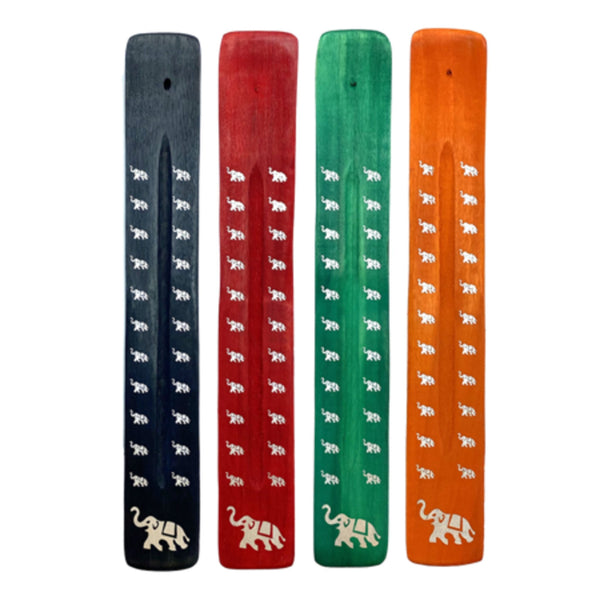 Wooden Incense Stick Burner - Elephant Design - SmokeTime