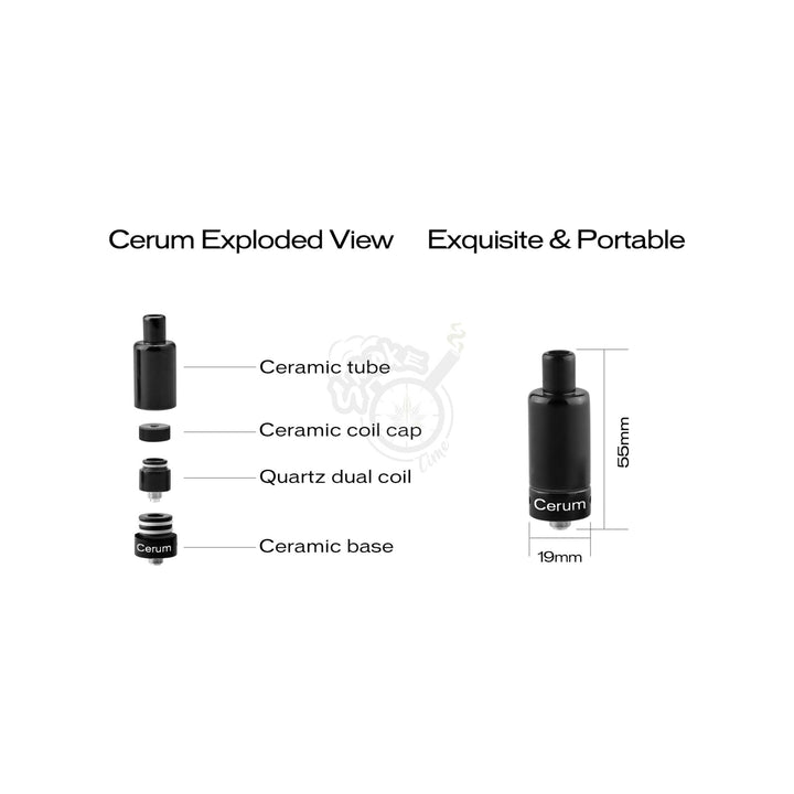 Yocan Cerum 510 Thread Concentrate Attachment - SmokeTime