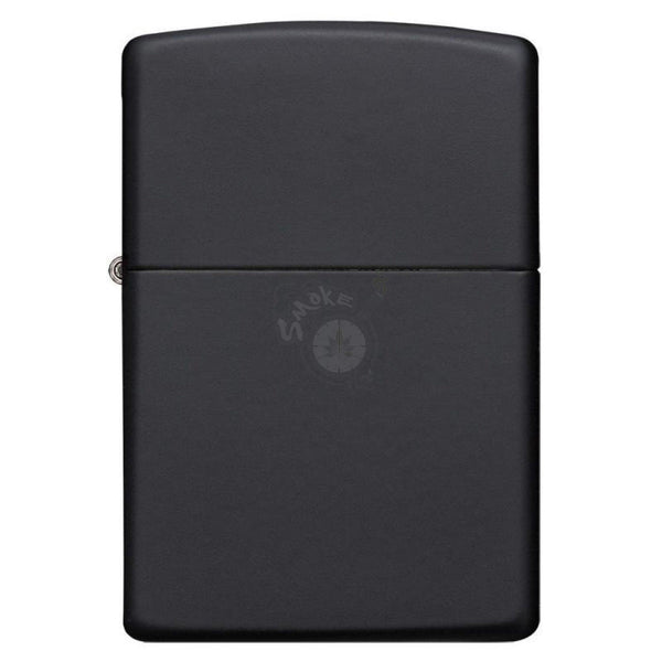 Zippo Black Matte Lighter - SmokeTime