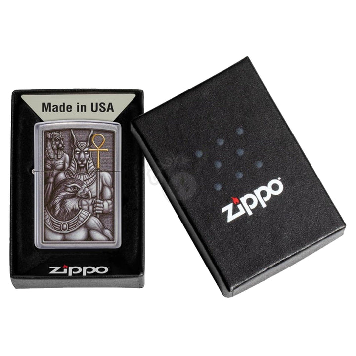 Zippo Egyptian Gods Design - SmokeTime