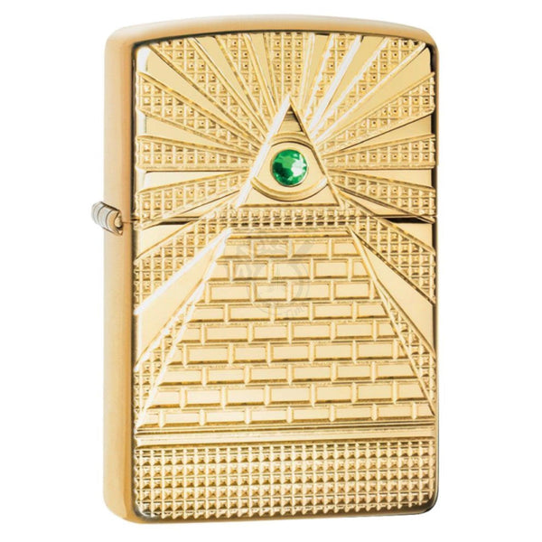 Zippo Eye of Providence Design Gold - SmokeTime