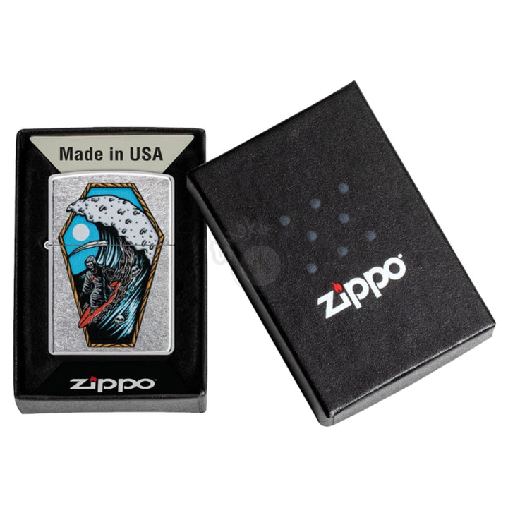 Zippo Grim Reaper Surfer Design - SmokeTime