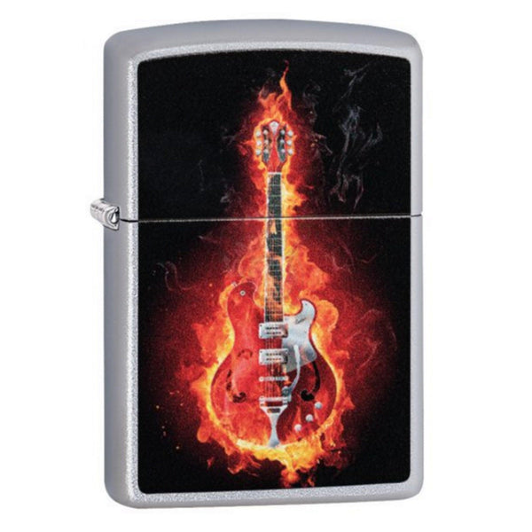 ZIPPO GUITAR IN FLAMES - SmokeTime