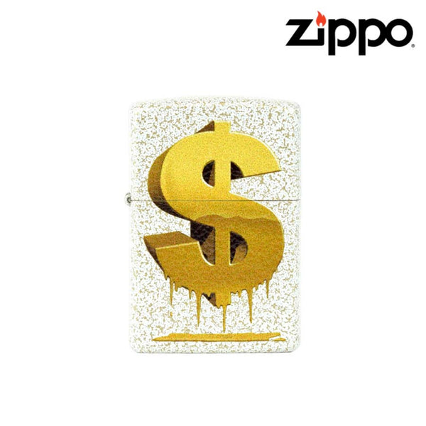 ZIPPO LIGHTER – MERCURY GLASS DRIPPY DOLLAR - SmokeTime