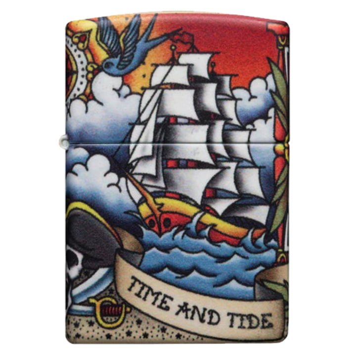 Zippo Nautical Tattoo Design - SmokeTime