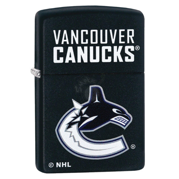 Zippo NHL Vancouver Canucks Black Design - SmokeTime