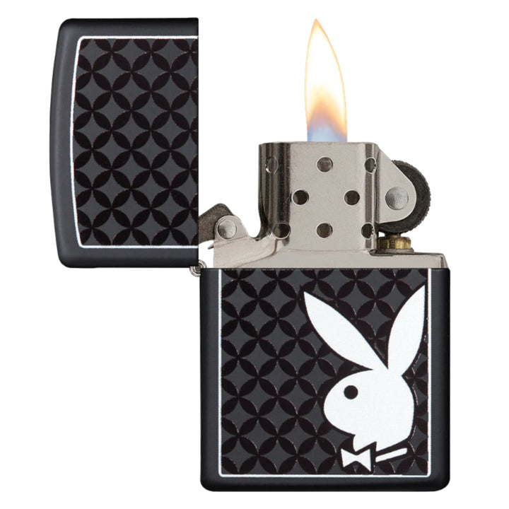 Zippo Playboy Design White & Black - SmokeTime