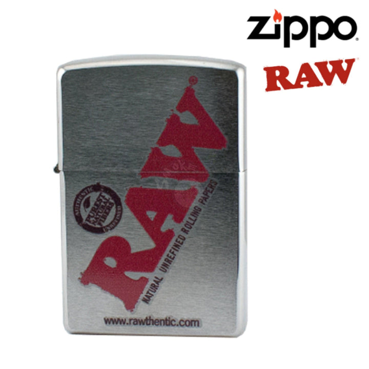 ZIPPO RAW SILVER - SmokeTime