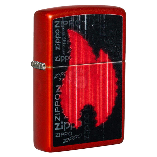 Zippo Red Flame Design - SmokeTime