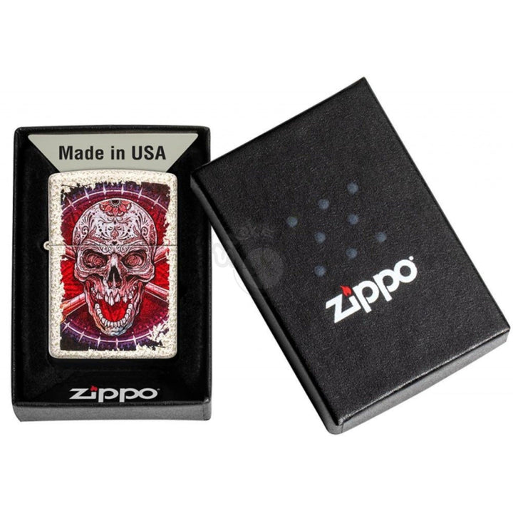 ZIPPO SKULL DESIGN - SmokeTime