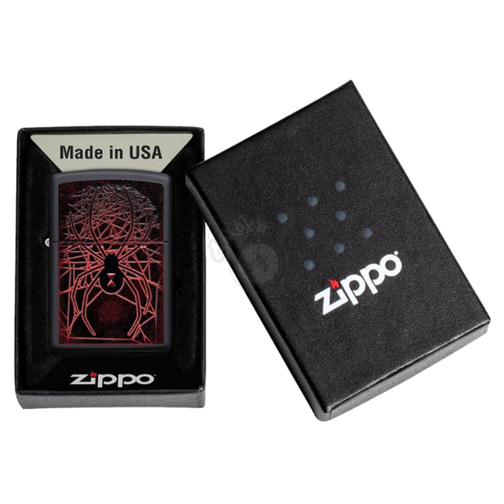 Zippo Spider Design - SmokeTime