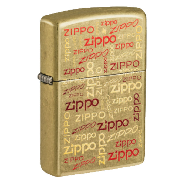 Zippo Street Brass Zippo Design - SmokeTime